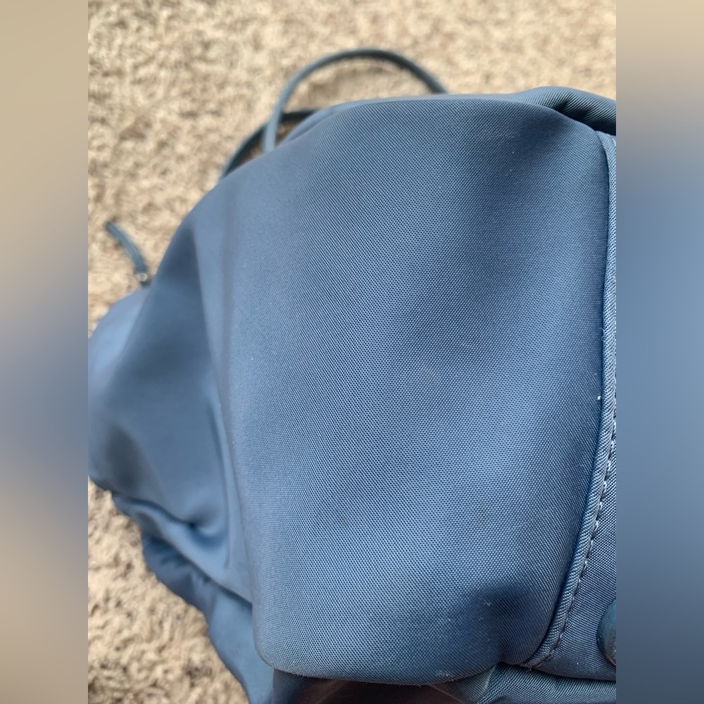 MZ WALLACE Mayfair Beaford Moonstone Blue Tote Multiple Pockets & Zipper Used - Picture 11 of 17